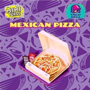 Miniverse Make It Mini Taco Bell Mexican Pizza